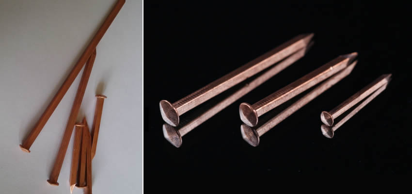 Steel Nails for Boat Building with Copper Plating