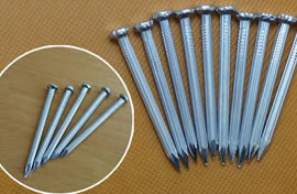 Black Steel Concrete Nails