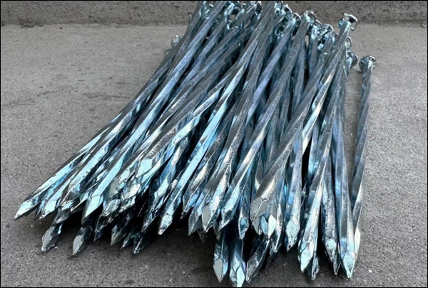 Helical/Spiral Shank Concrete Nails