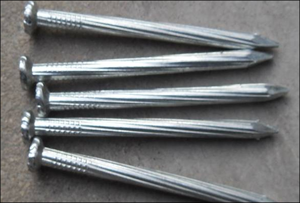 angular also known as helical or spiral shank